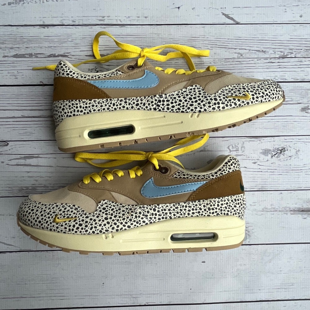 Nike Air Max 1 Safari Men 9 /WM 10.5 Streetwear Preppy Retro DV3027-001